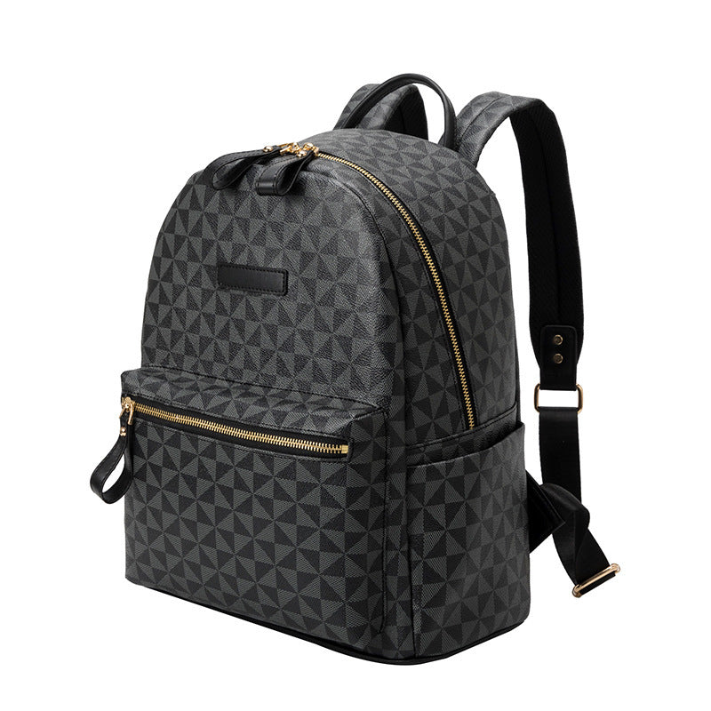 Fashionable backpack in geometric design Kalsten