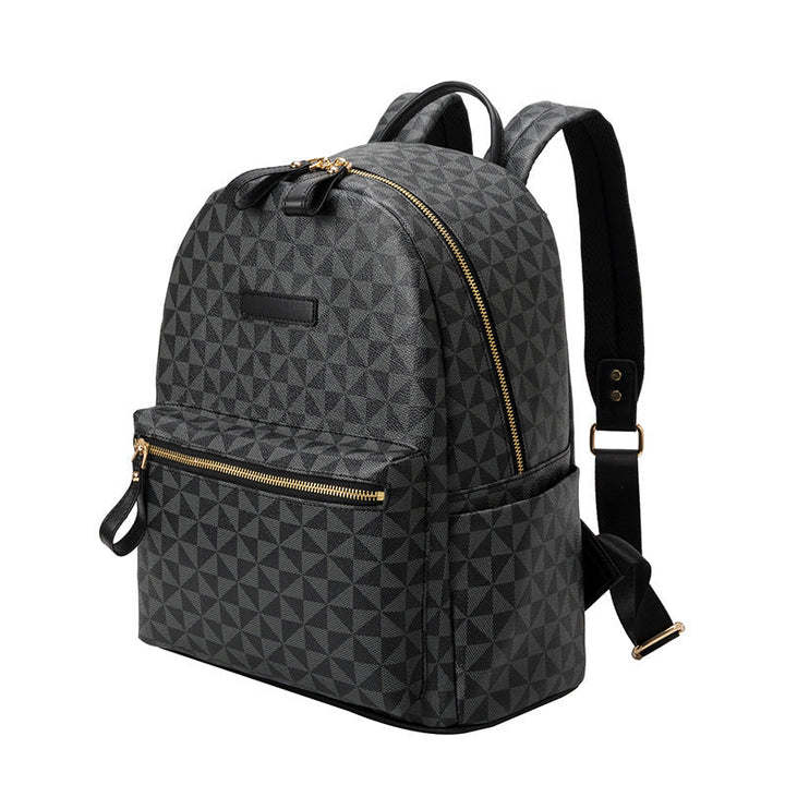 Fashionable backpack in geometric design Kalsten