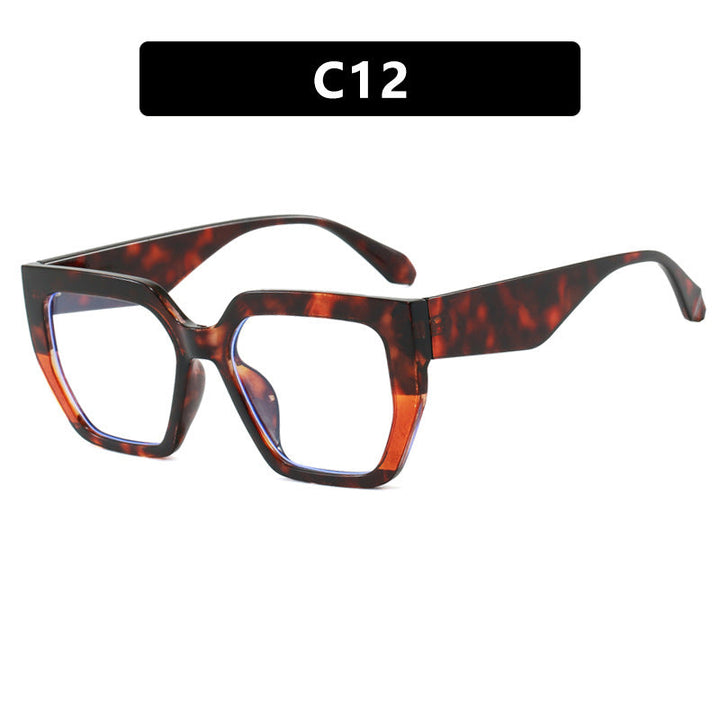 Women's geometric glasses in stylish tortoiseshell pattern Kalsten