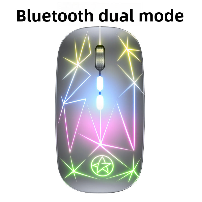 Bluetooth Gaming Mouse with Dual Mode and RGB Lighting Kalsten