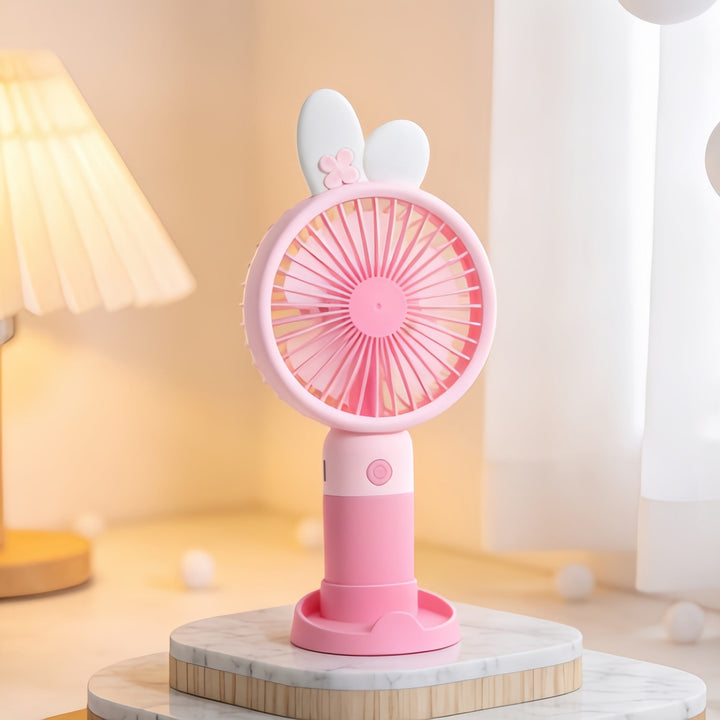 Women's Creative Hand Fan with Cute Animal Design Kalsten