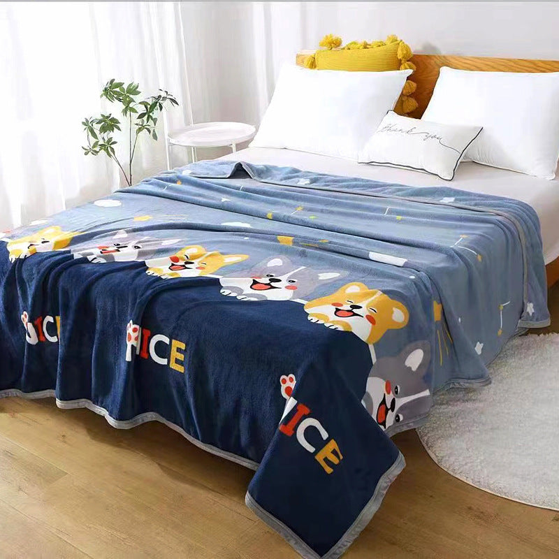 Ladies Cozy and Colorful Blanket Kalsten