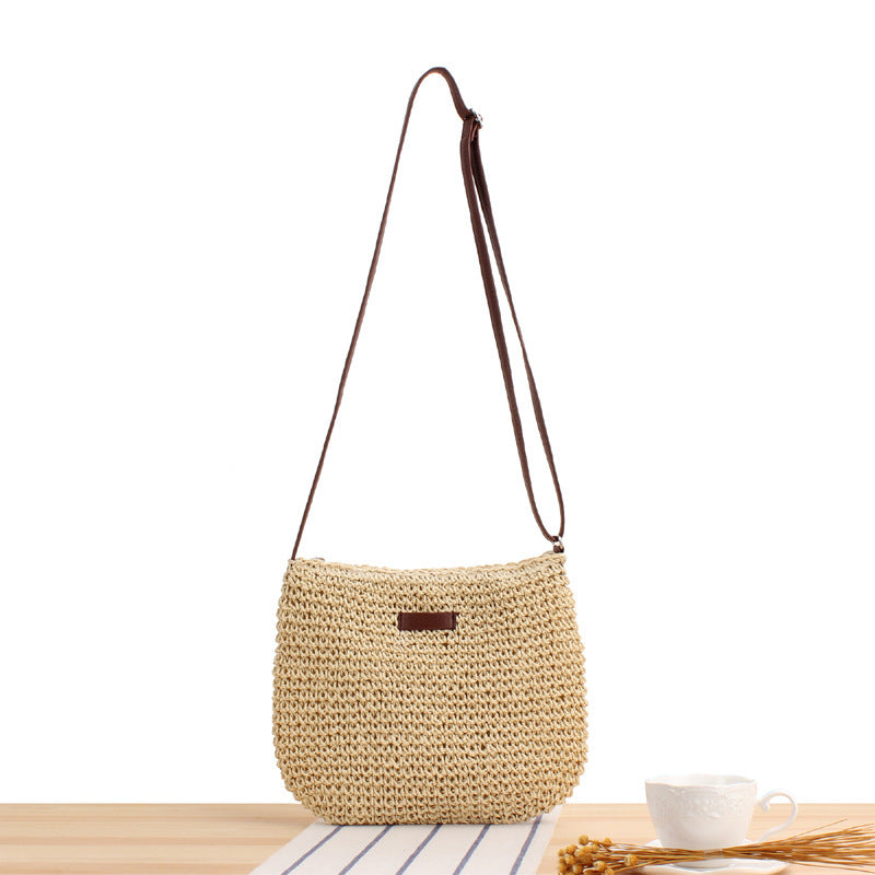 Handcrafted Shoulder Bag Made from Natural Materials Kalsten