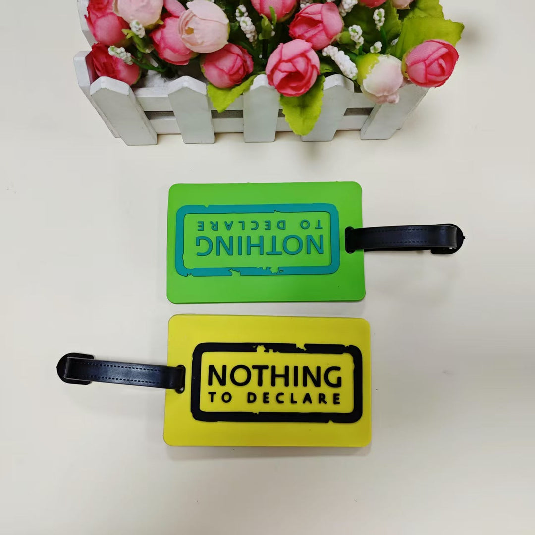 Unisex Luggage Tag with Personal Identification Message Kalsten