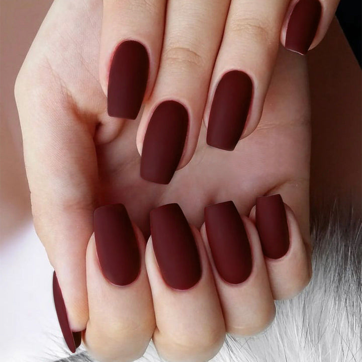 Artistic Matte Press-On Nail Tips Kalsten