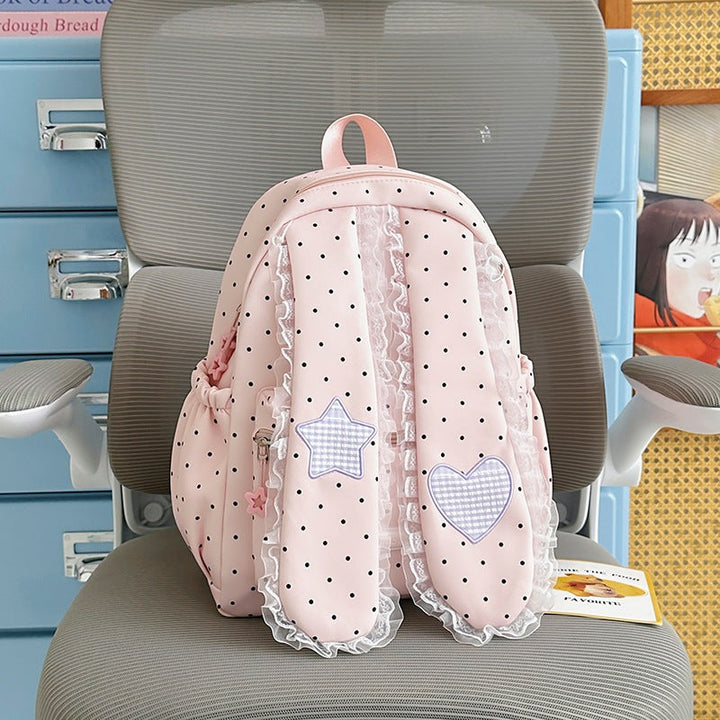 Bunny Ears Design Backpack Kalsten