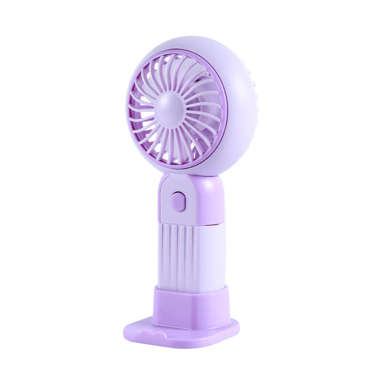 Women's Portable Hand Fan with USB Charging Function and Ergonomic Design Kalsten
