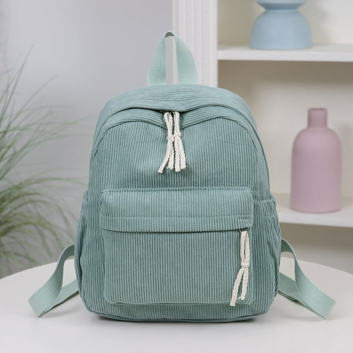 Corduroy Multi-Pocket Backpack Kalsten