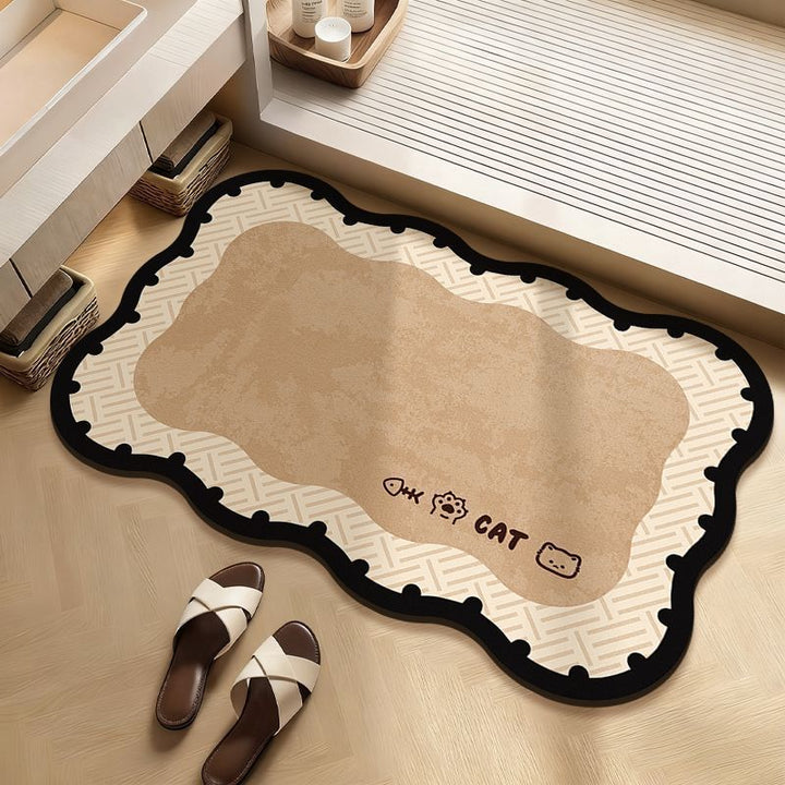 Decorative Bath Mat Kalsten