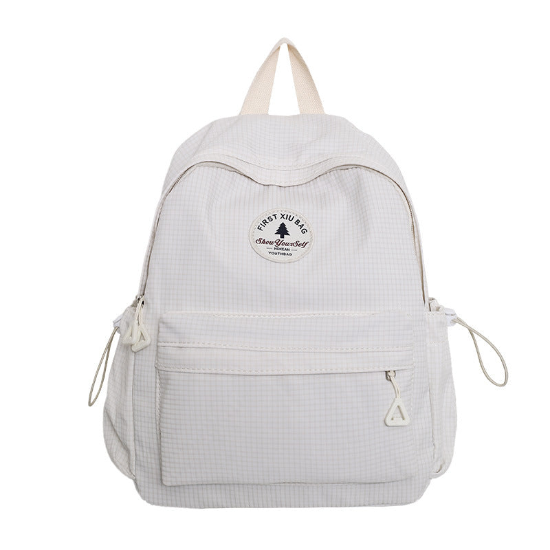 Casual Multi-Compartment School Backpack Kalsten