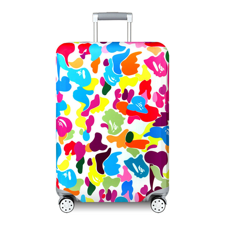 Unisex nan Kids Luggage Cover for Hard Shell Suitcases with Fun Space Design made of Elastic Polyester-Spandex Kalsten
