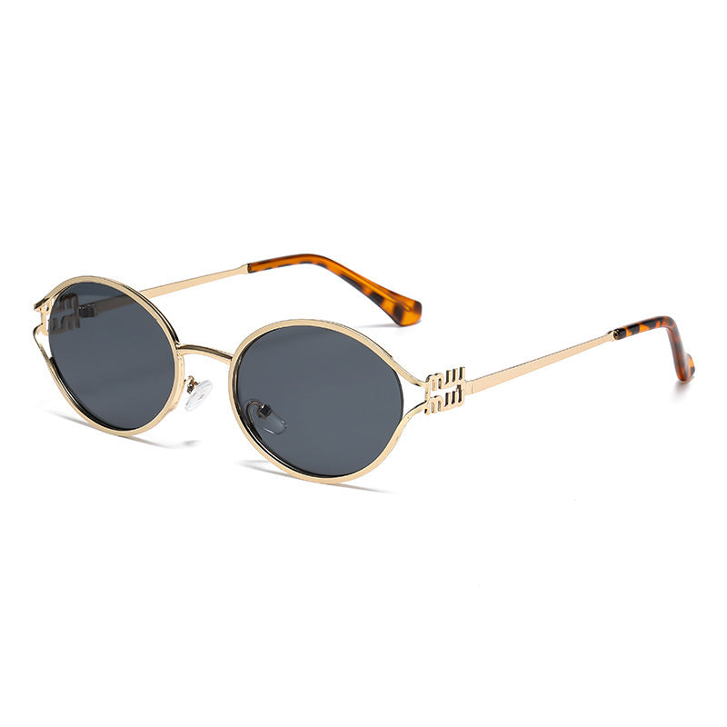 Women's elegant Cat-Eye sunglasses with fine metal frame Kalsten