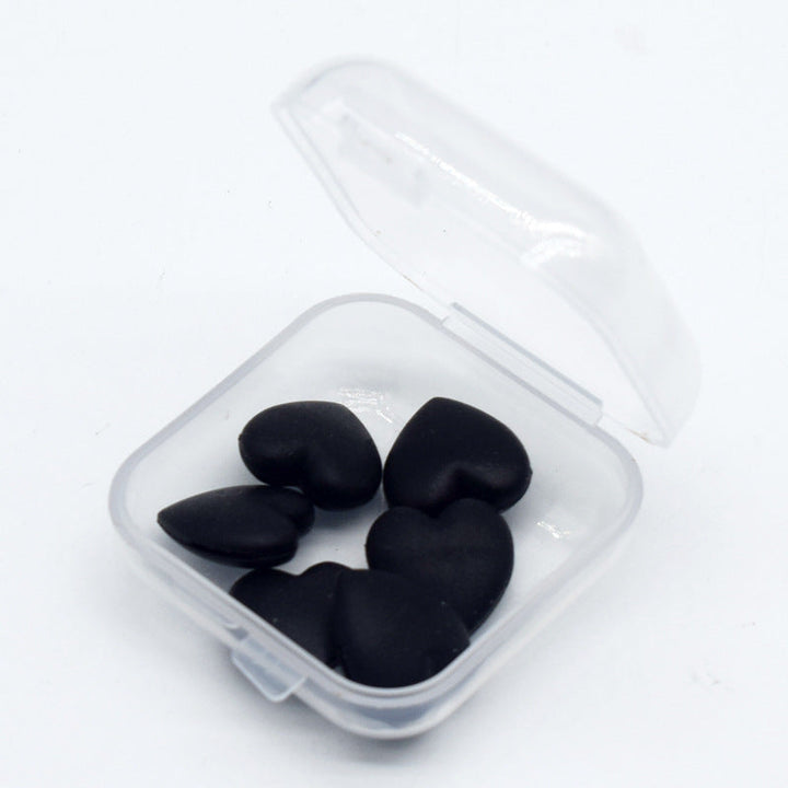 Heart-Shaped Silicone Keychain Holders Kalsten