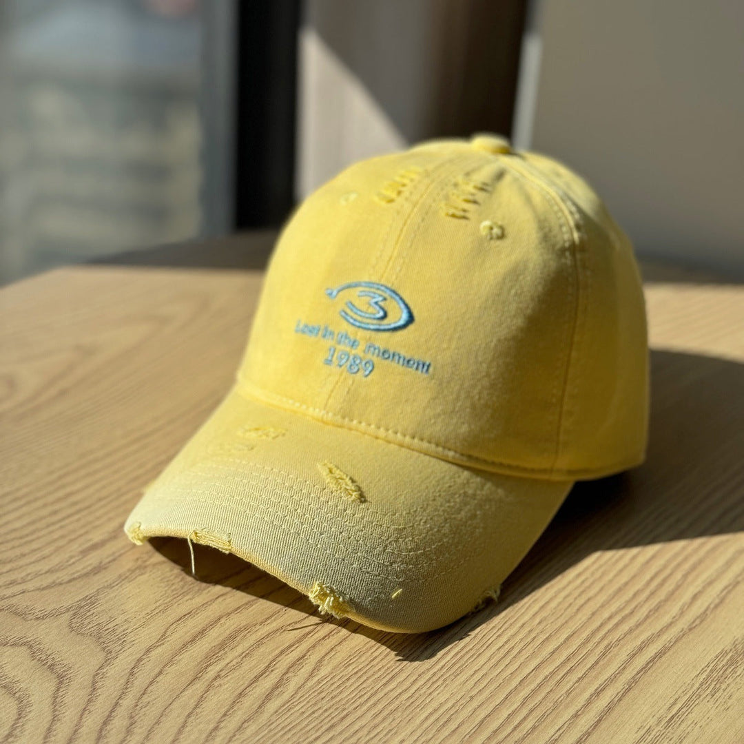 Men's Distressed Baseball Cap Kalsten