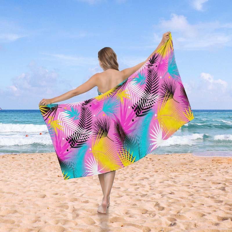 Beach blanket in exclusive mosaic design Kalsten