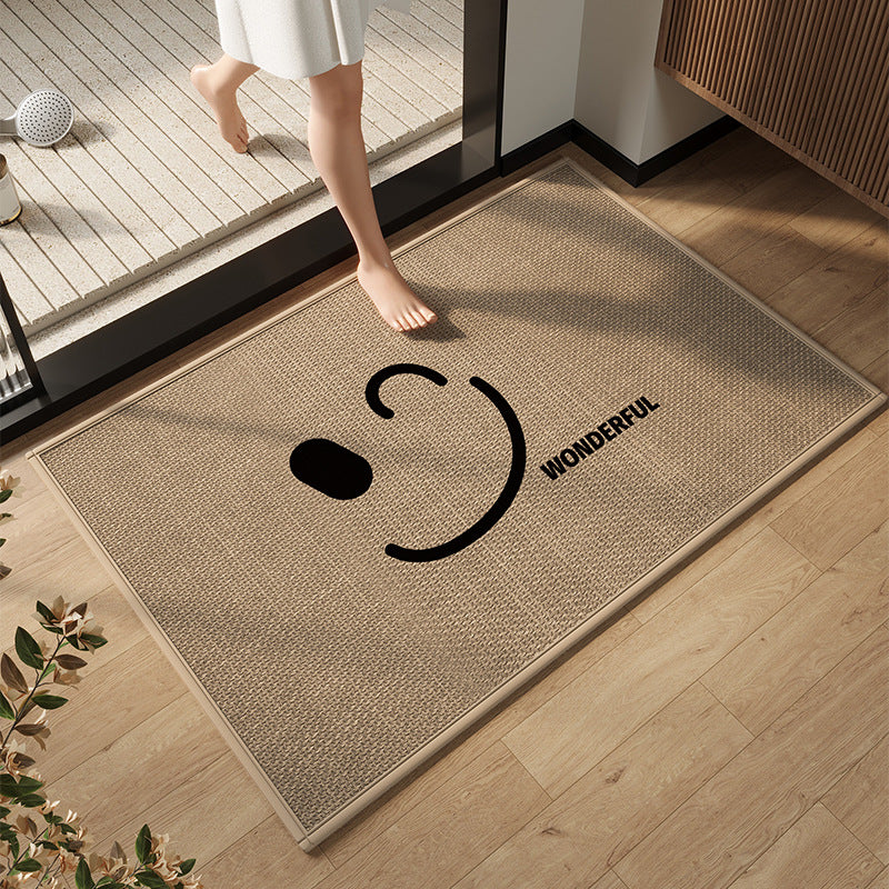 Elegant Modern Bathroom Mat Kalsten