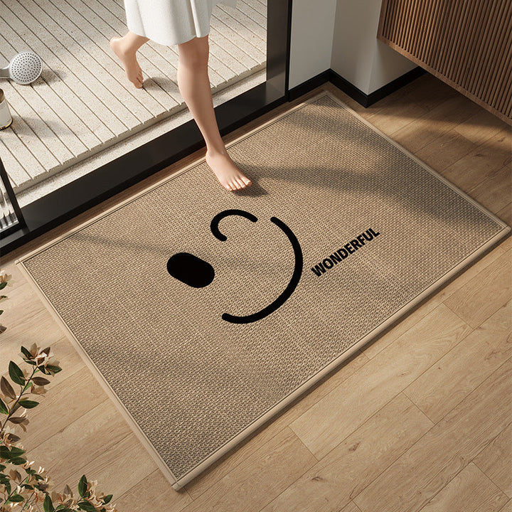 Elegant Modern Bathroom Mat Kalsten