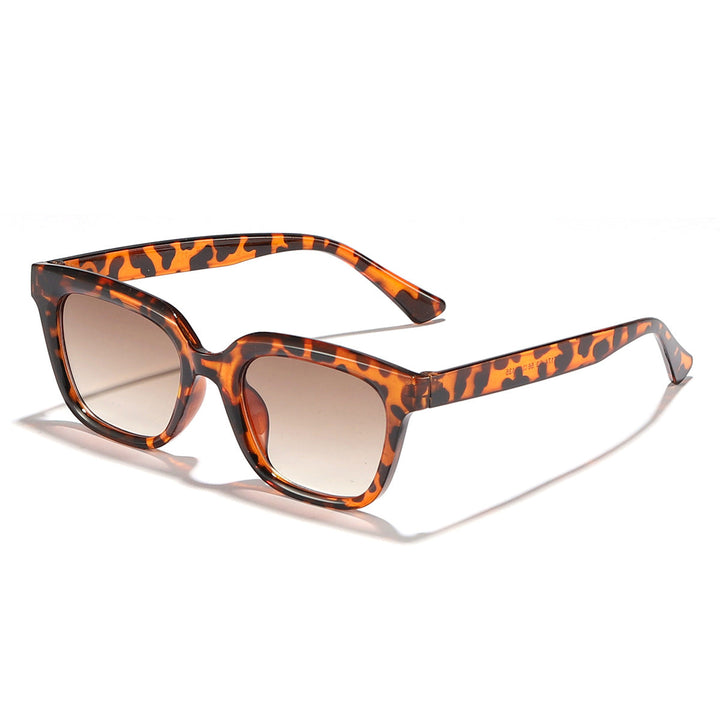Women's Modern Square Sunglasses with Stylish Transparent Frame Kalsten