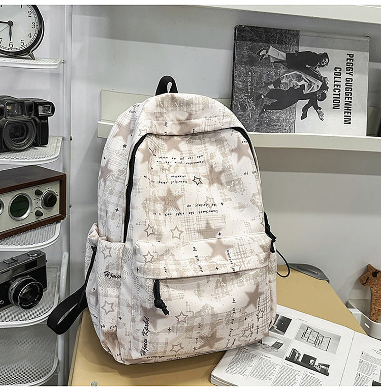 Casual Patterned School Backpack