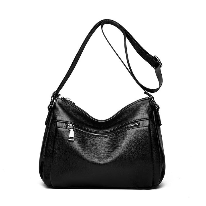 Textured Leather Crossbody Bag Kalsten