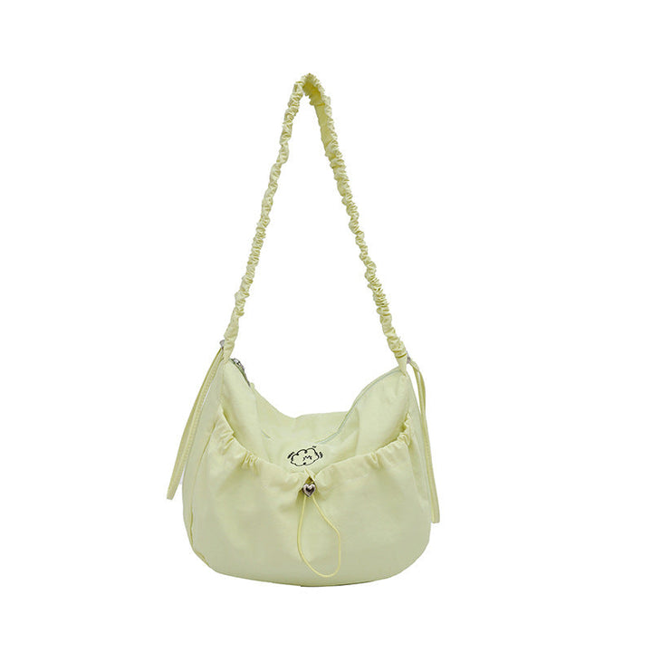 Fashionable Crossbody Bag with Elastic Shoulder Strap Kalsten