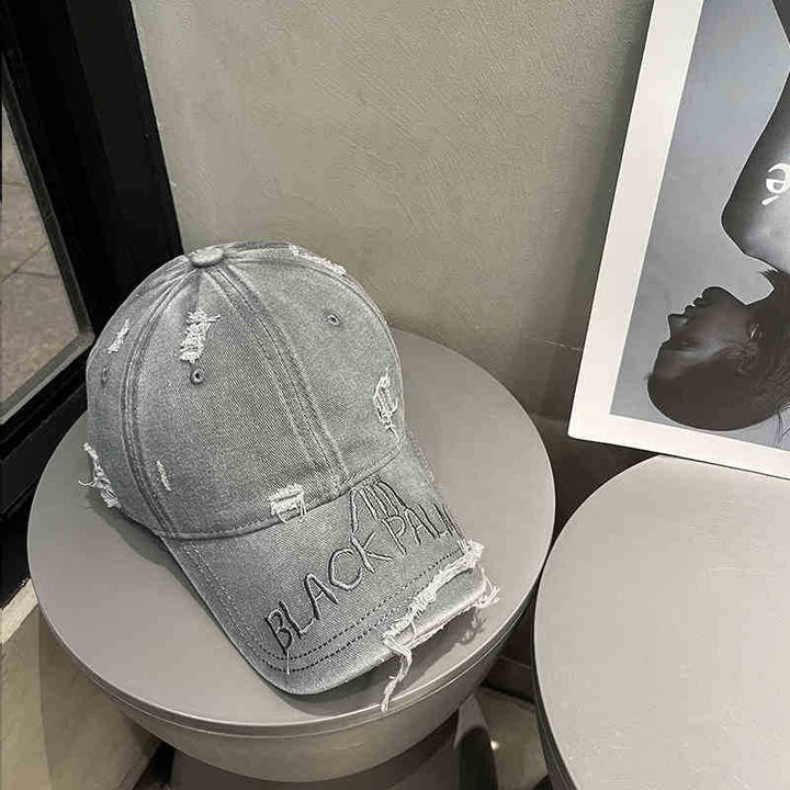 Women's Distressed Denim Baseball Cap Kalsten 1784188369