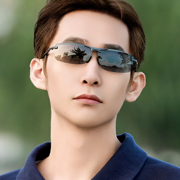 Men's Sporty Sunglasses with Ergonomic Design and Polarized Lenses Kalsten