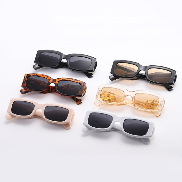 Women's fashionable square sunglasses with luxurious frame accents Kalsten