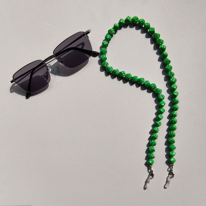 Fashionable Glasses Chain Made of Colorful Beads Kalsten