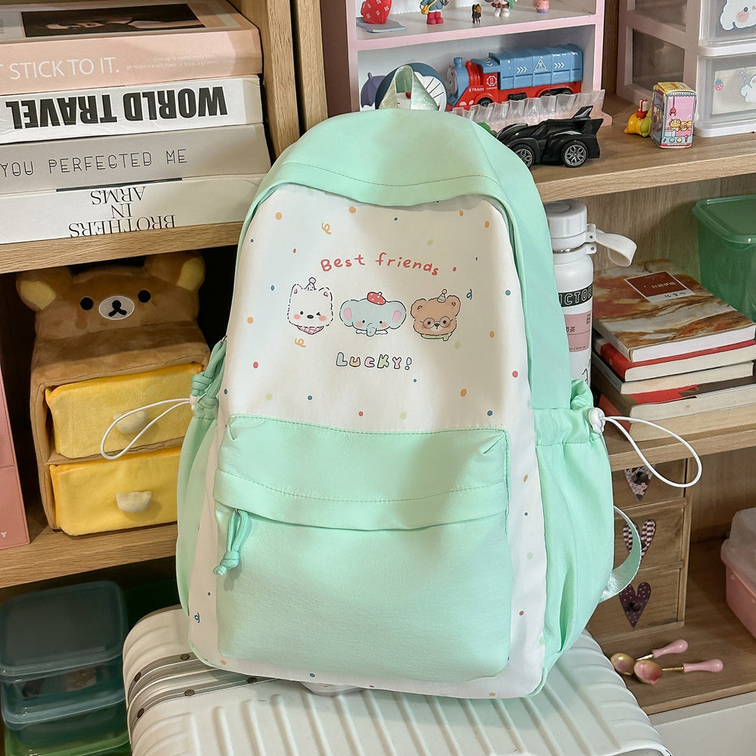 Children's Cute Cartoon Character School Backpack