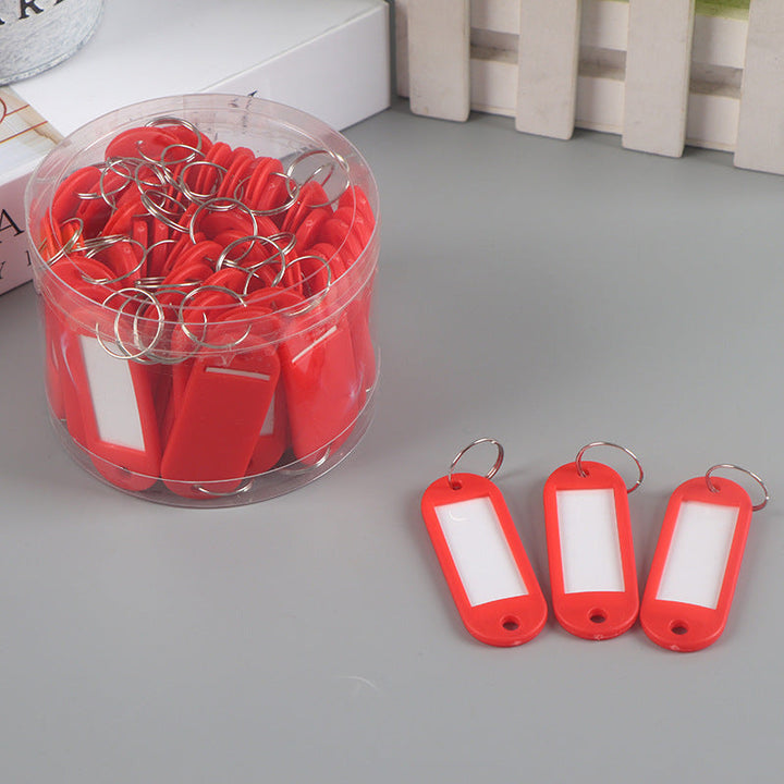 Unisex Labels Keychain Set Kalsten
