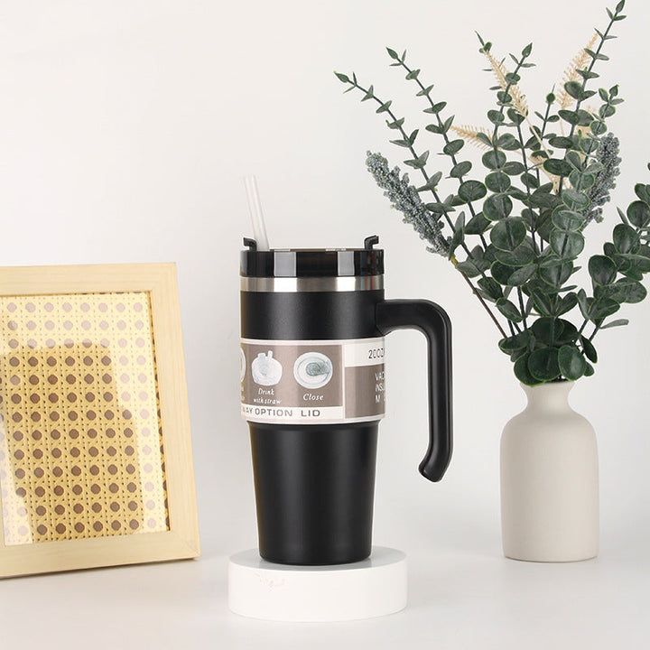 Unisex thermos mug with 3-in-1 drinking options Kalsten