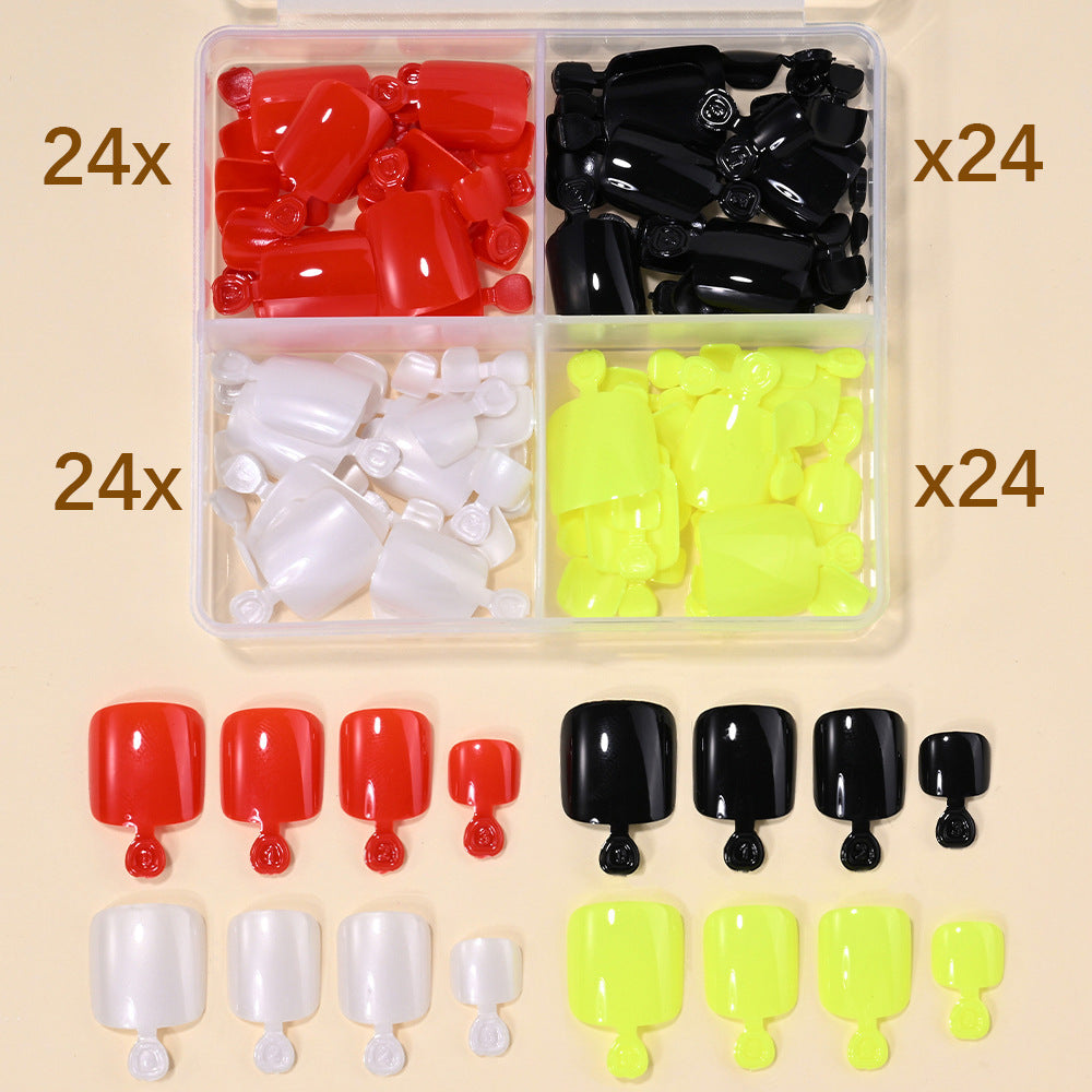 Variety Press-On Nail Tips Set Kalsten