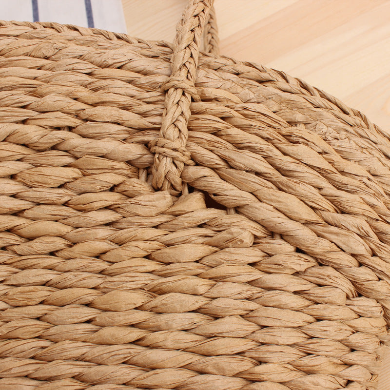 Hand-knotted shopping bag made of natural wicker Kalsten