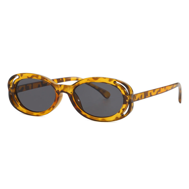 Women's fashionable sunglasses with oval frame and unique design Kalsten