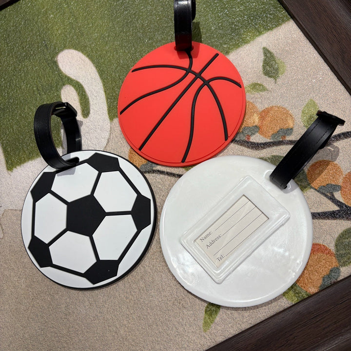 Basketball-Themed Luggage Tag Kalsten
