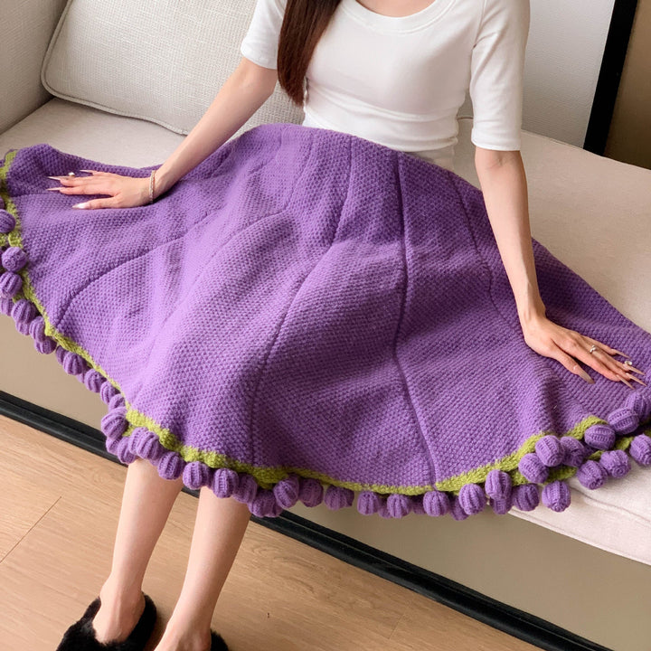 Cozy Crinkled Skirt Kalsten