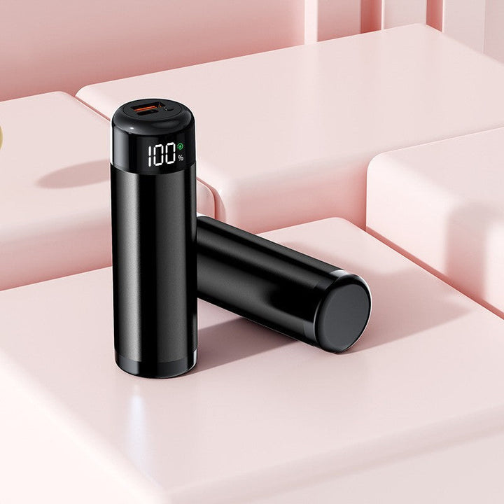 Power bank with digital charging display and integrated flashlight Kalsten