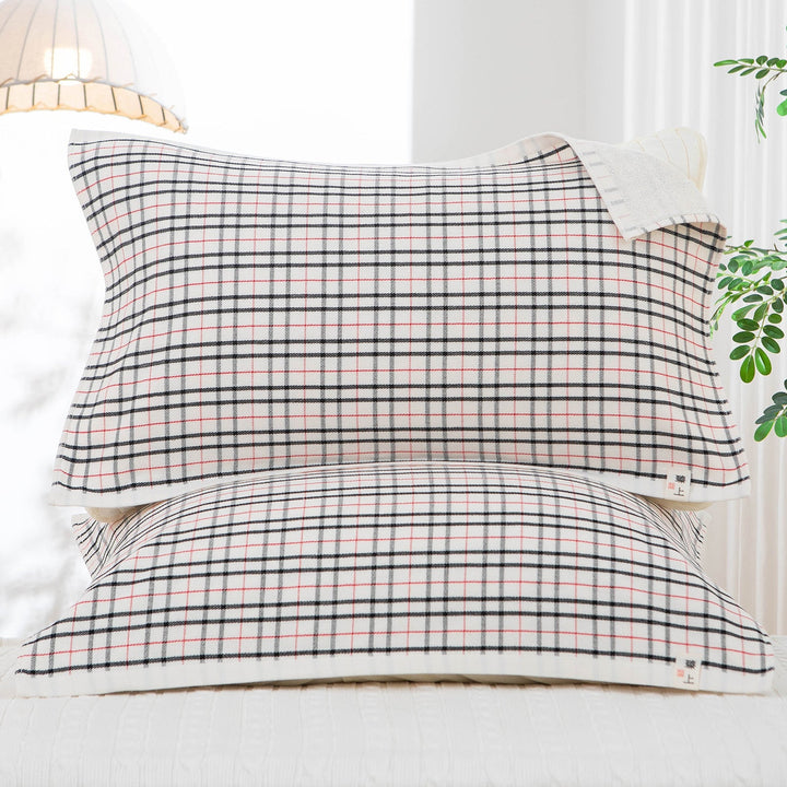 Women’s pillowcase in classic check design Kalsten