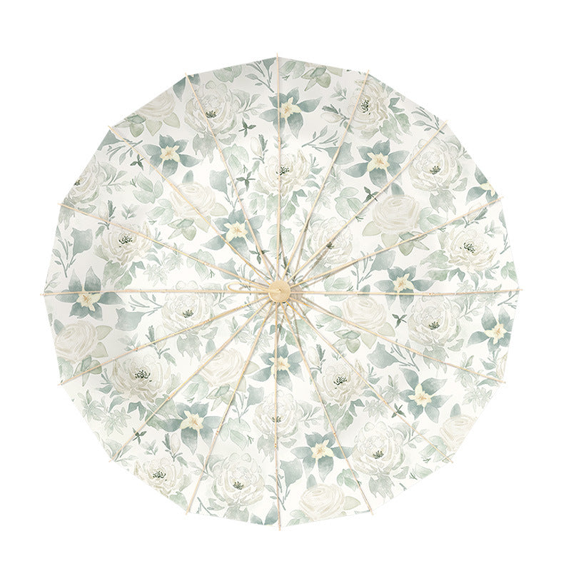 Women's Elegant Flower Umbrella Kalsten