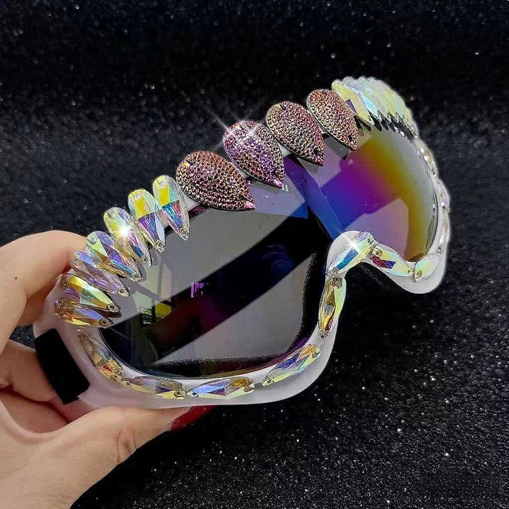 Women High Quality Sparkling Sports Sunglasses Kalsten