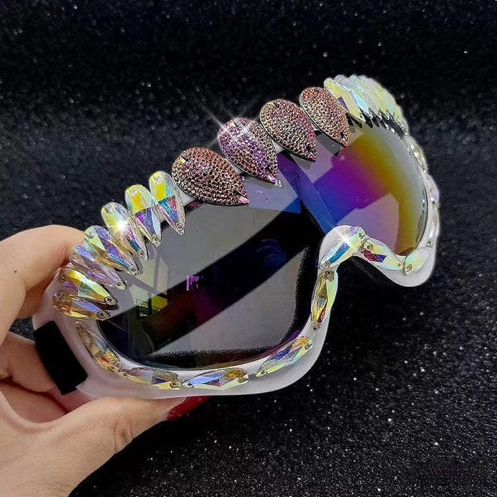 Women High Quality Sparkling Sports Sunglasses Kalsten