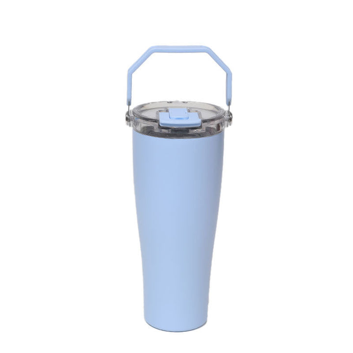 Unisex ergonomic travel mug with integrated handle Kalsten