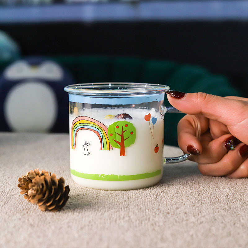 Women’s creative drinking cup with colorful design Kalsten