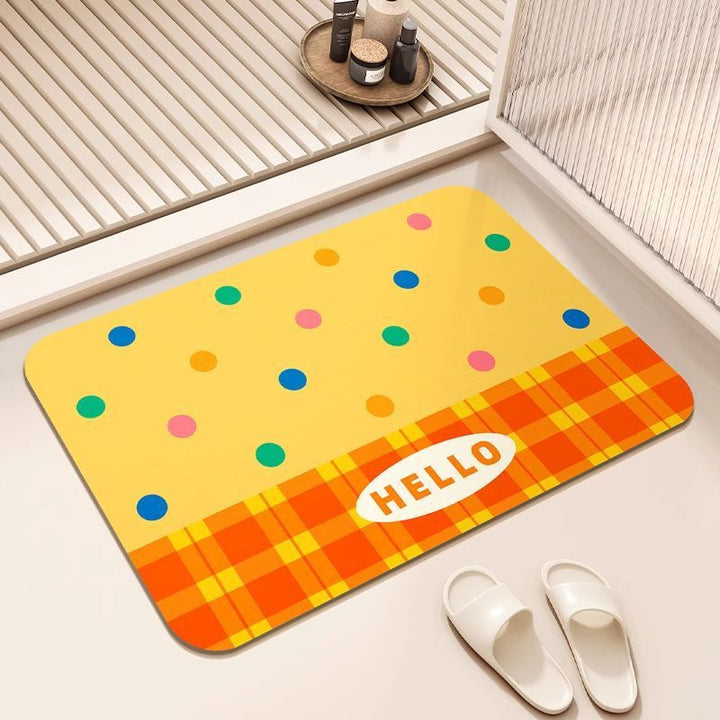 Decorative Greeting Door Mat Kalsten