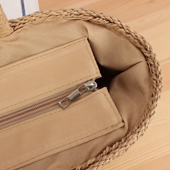 Braided shopping and beach bag Kalsten