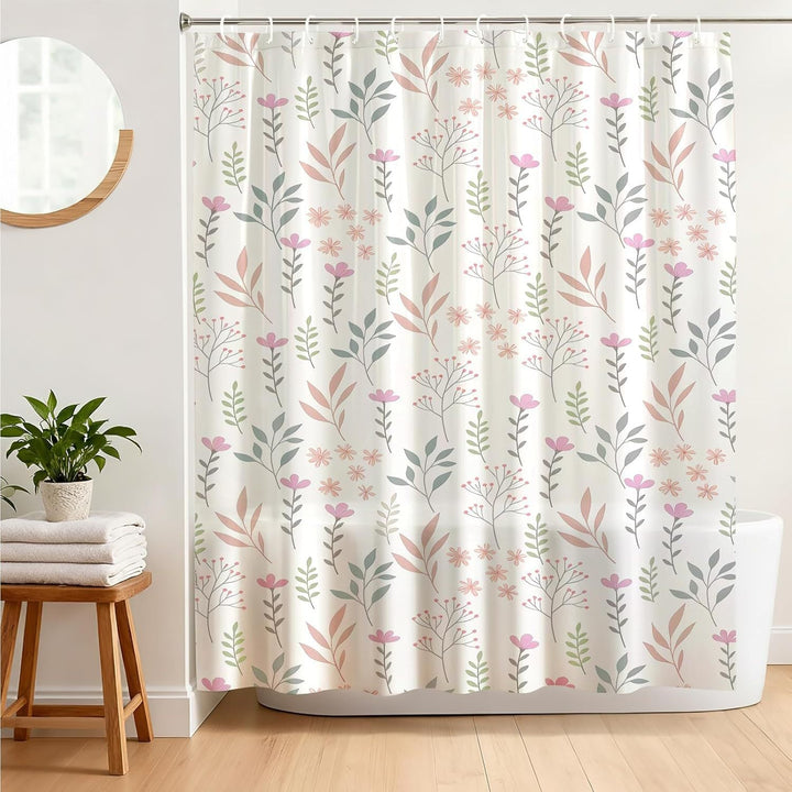 Floral Print Shower Curtain Kalsten