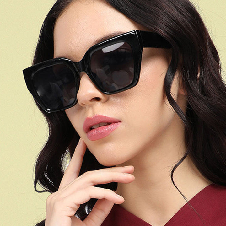 Women's geometric glasses in stylish tortoiseshell pattern Kalsten