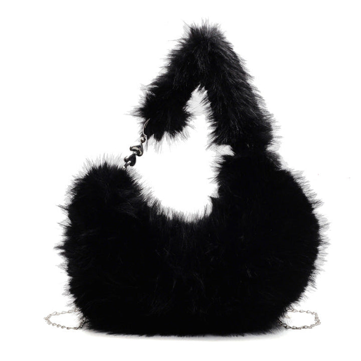 Plush Shoulder Bag with Unique Design Kalsten