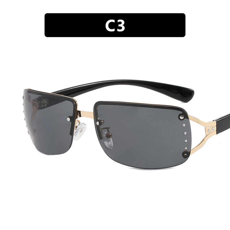 Women's futuristic, sleek Shield sunglasses Kalsten